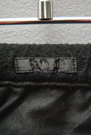 COMOLI シルクネップ ドローストリングパンツ