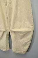 COMME des GARCONS HOMME 綿オックス 製品加工ワイドパンツ