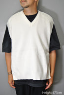 BLACK COMME des GARCONS サイドスリットニットベスト