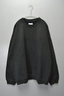 S.F.C SFC CREW SWEAT - BLACK MELANGE
