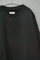 S.F.C SFC CREW SWEAT - BLACK MELANGE