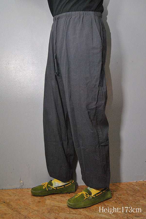 YS　comoli 23ss ドローストリングパンツ COMOLI - 23ss COMOLI コモリ シルクネップ ドローストリング