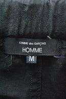 COMME des GARCONS HOMME 綿ナイロンピンオックス 2タックパンツ
