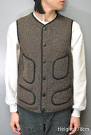 SUGAR CANE BEACH CLOTH VEST
