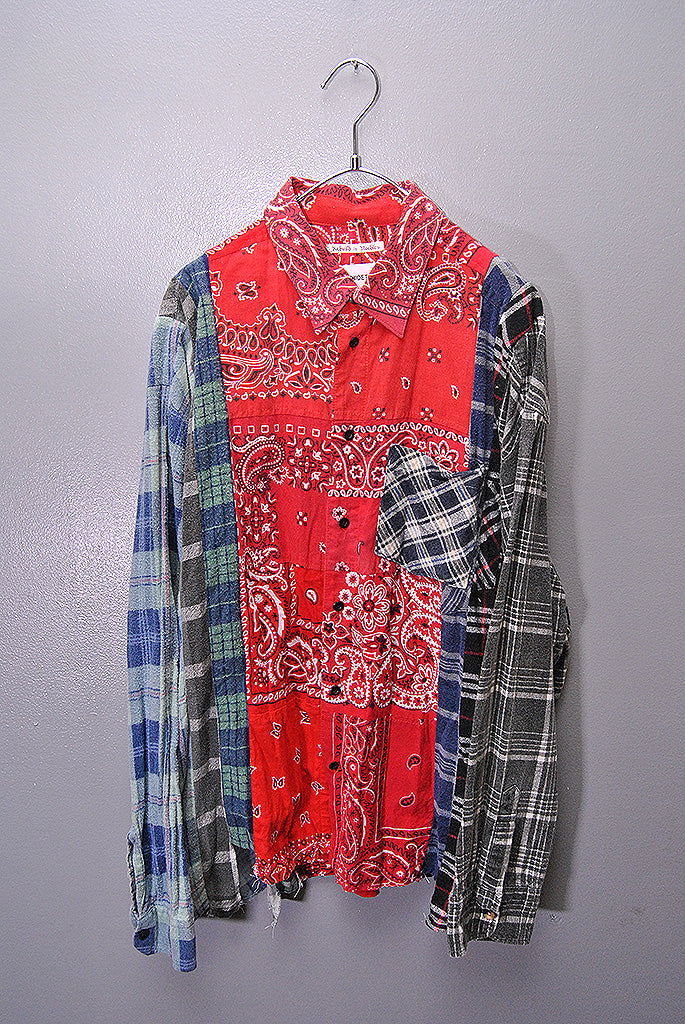 Rebuid by Needles × MIYAGIHIDETAKA  7 Cuts Wide Shirt