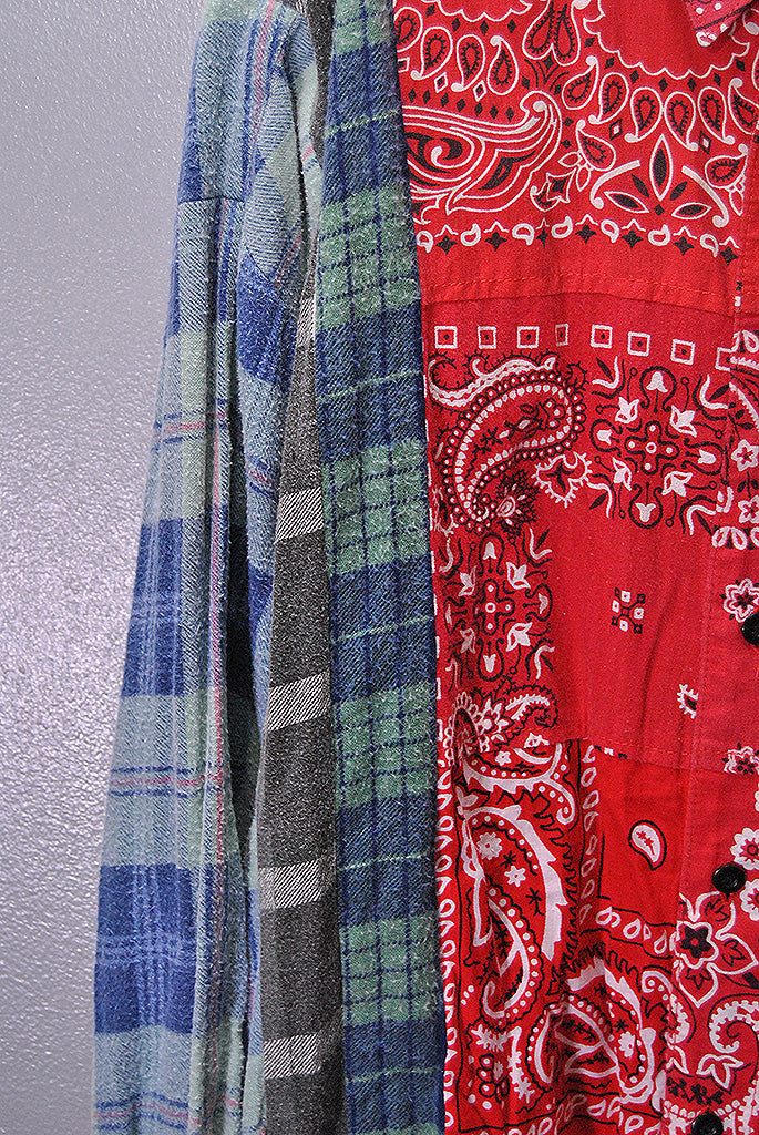 Rebuid by Needles × MIYAGIHIDETAKA  7 Cuts Wide Shirt
