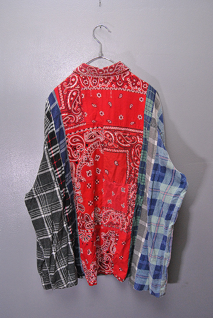 Rebuid by Needles × MIYAGIHIDETAKA  7 Cuts Wide Shirt