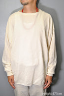 COMOLI ウール和紙 コモリニット / WHITE