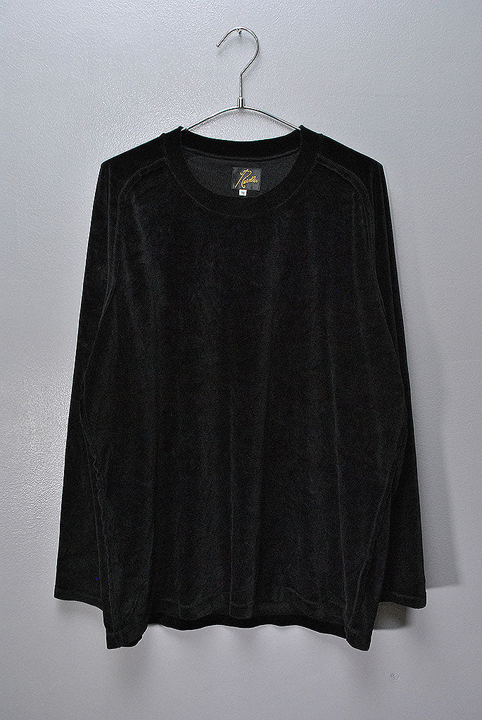 Needles L/S U Neck Tee – C/Pe Velour