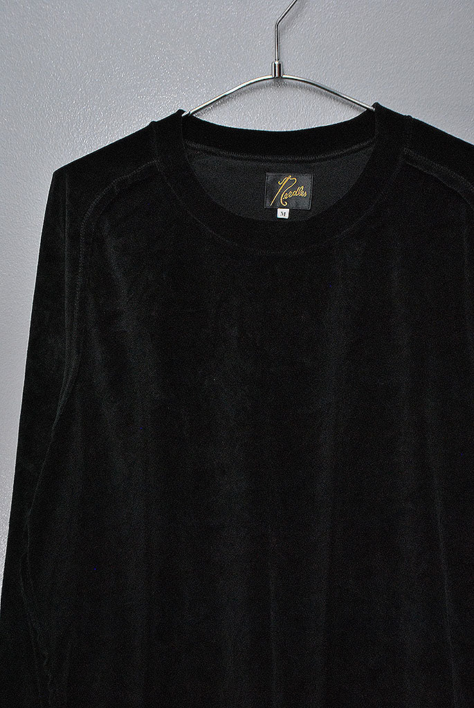 Needles L/S U Neck Tee – C/Pe Velour