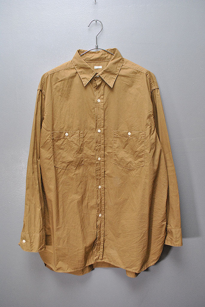 A.PRESSE Over Dyeing Military Shirt