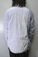 COMME des GARCONS HOMME 綿ストライプ シャツ