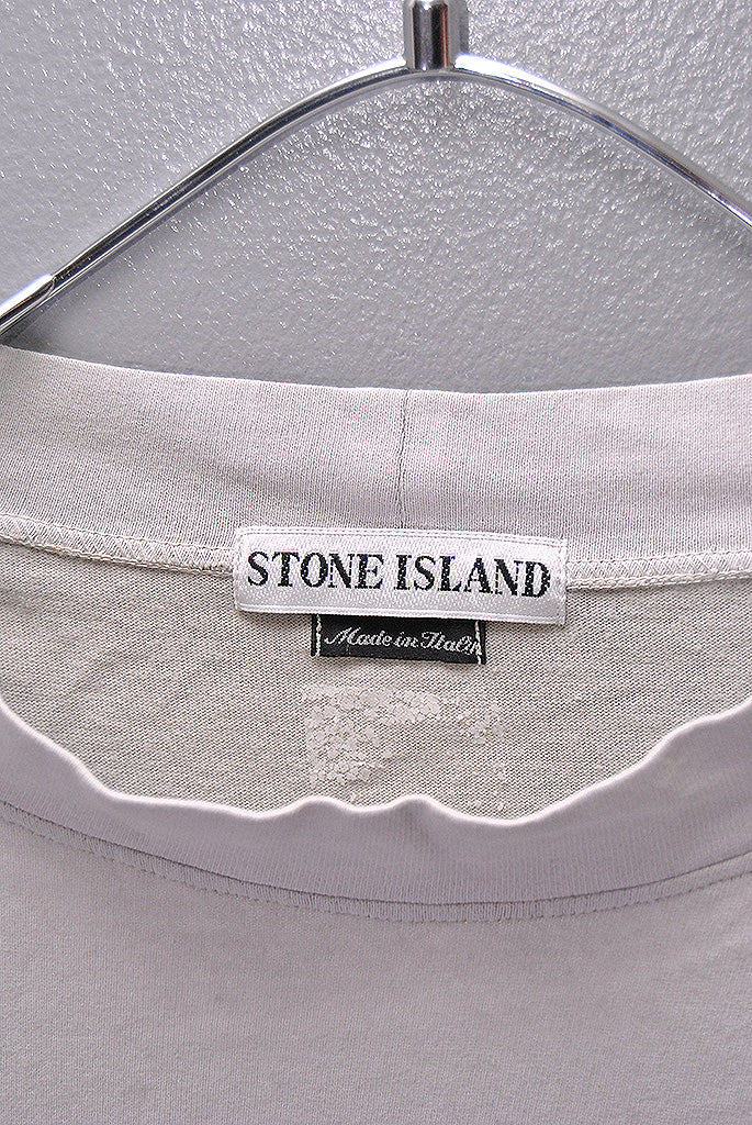 90s STONE ISLAND ボートネックシャツ