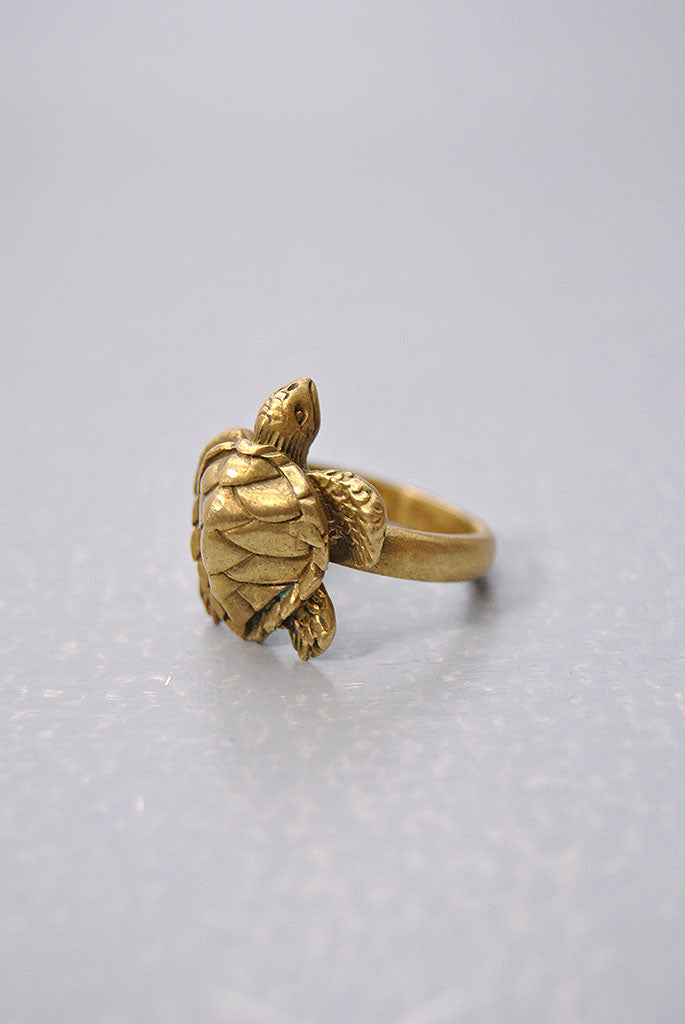 ANATOMICA TURTLE RING