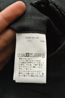 A.PRESSE  Vintage Black Linen Trousers