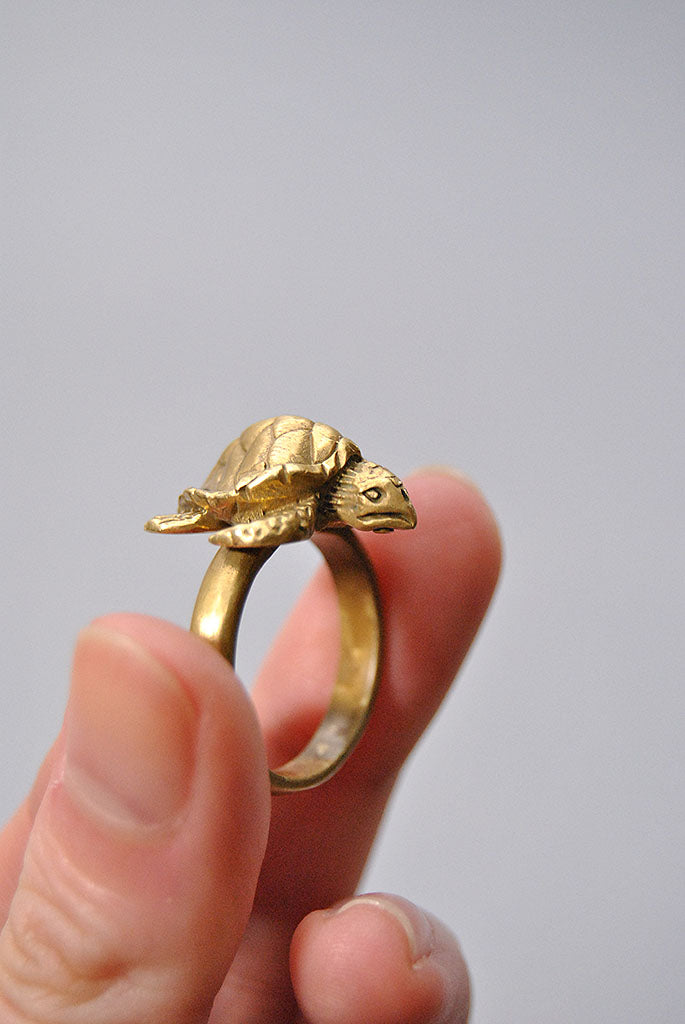 ANATOMICA TURTLE RING