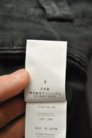 A.PRESSE  Vintage Black Linen Trousers