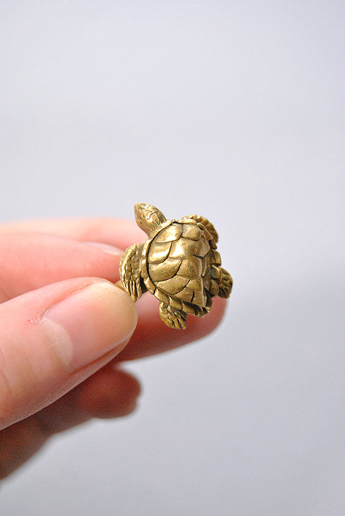 ANATOMICA TURTLE RING