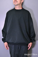 is-ness VENTILATION LONG CREW SWEATSHIRT