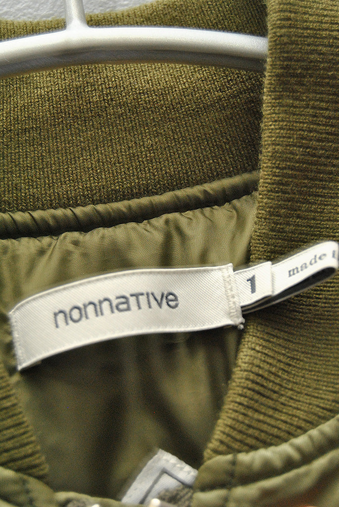 nonnative TROOPER PUFF BLOUSON NYLON TWILL WITH GORE-TEX WINDSTOPPER