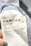 COMME des GARCONS HOMME 綿ストライプ シャツ