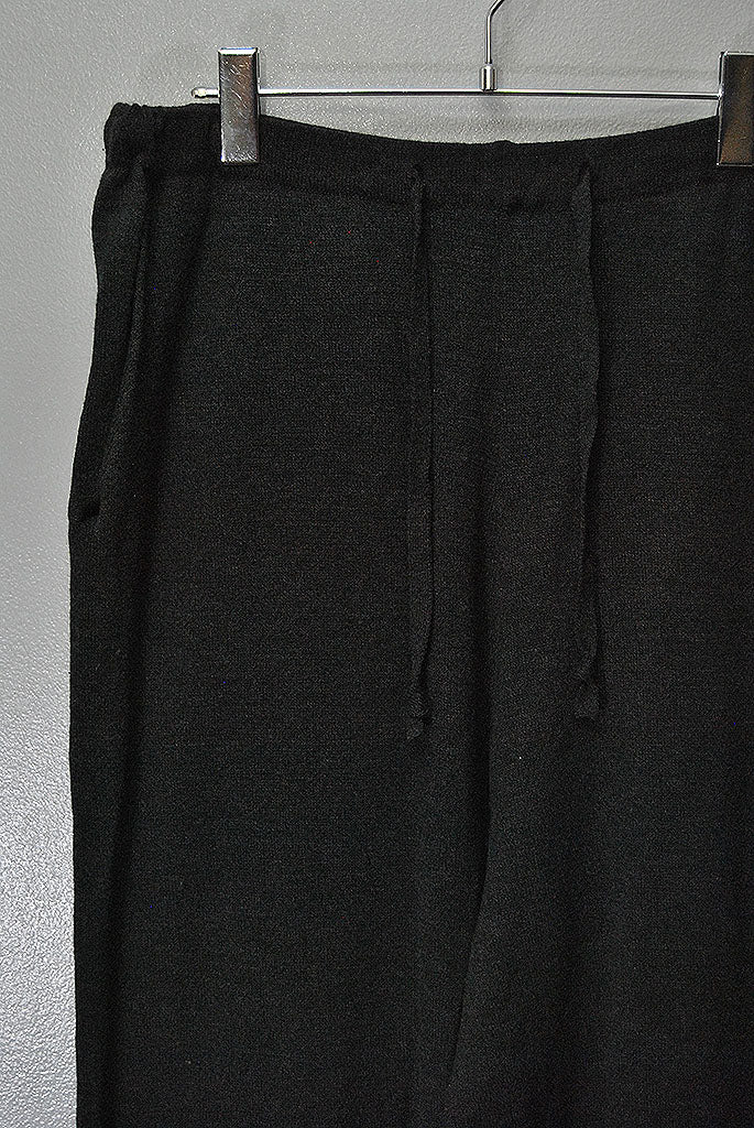 COMOLI ウール和紙ニットパンツ