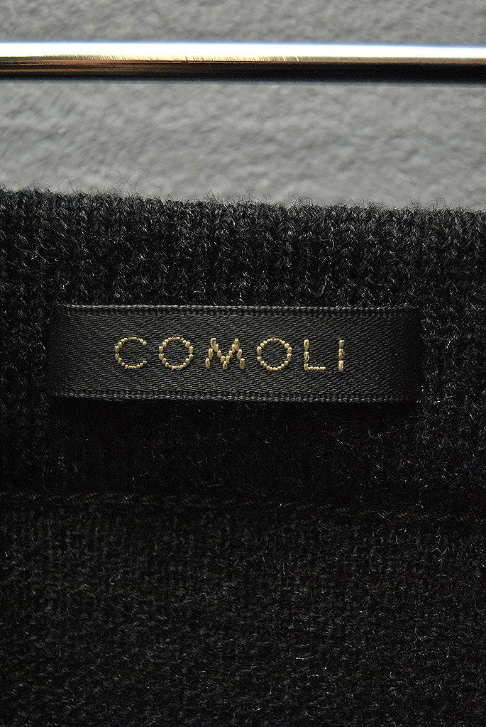 COMOLI ウール和紙ニットパンツ
