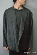 blurhms Wool Rayon Silk Cardigan Jacket