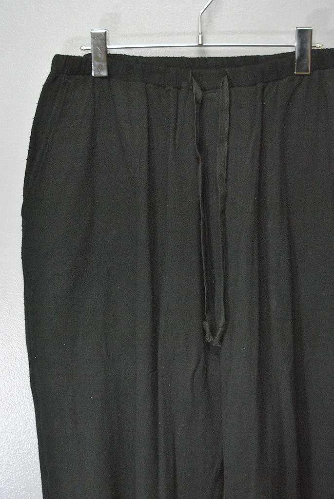 COMOLI シルクネップ ドローストリングパンツ