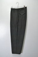 COMOLI シルクネップ ドローストリングパンツ