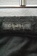 COMOLI シルクネップ ドローストリングパンツ