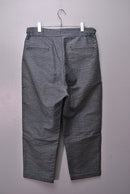 OLDMANS TAILOR EASY STRIPED WORK PANTS