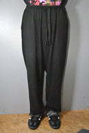 COMOLI シルクネップ ドローストリングパンツ