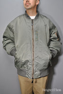 HYKE TYPE MA-1 JACKET