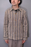 MARNI MULTI STRIPE BOX BLOUSON