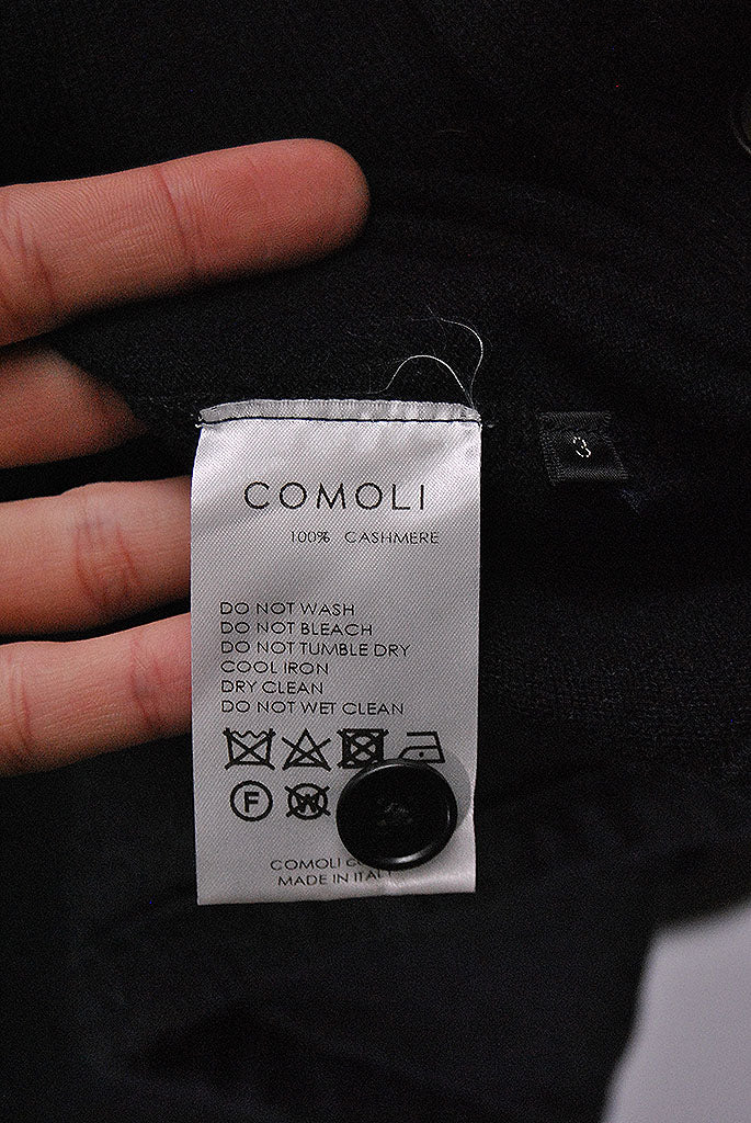 COMOLI カシミヤ ニットジャケット