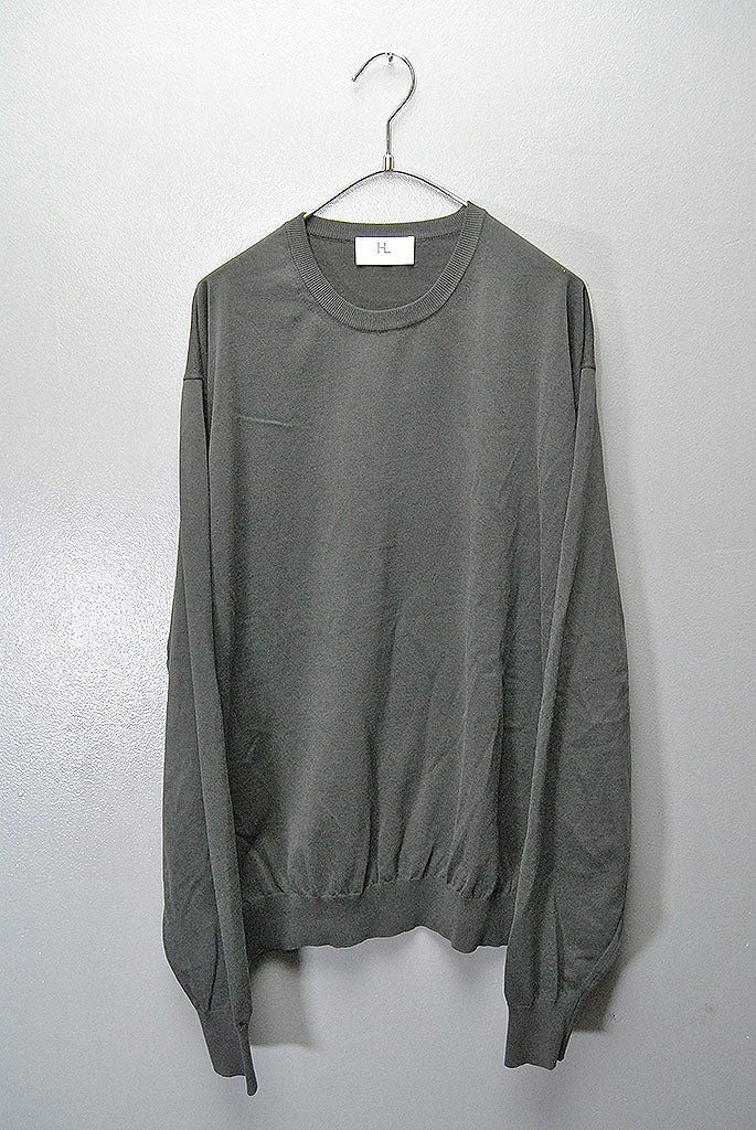 HERILL Suvincotton Highgauge Crewneck