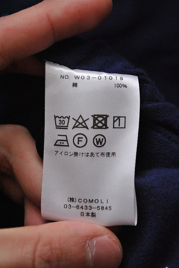 COMOLI コットンネル ワークジャケット COMOLI コットンネル ワークジャケット