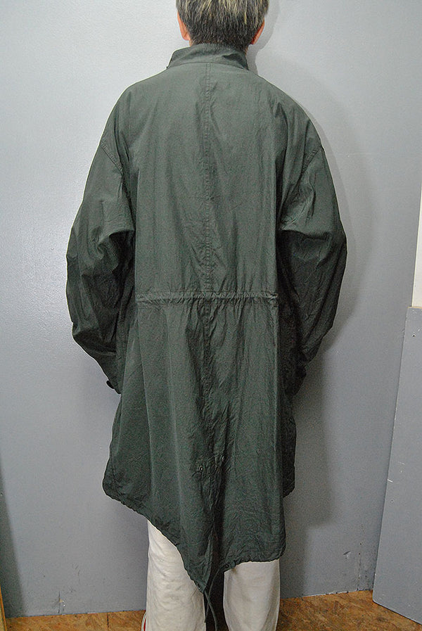 A.PRESSE Silk Taffeta M-65 Fishtail Parka