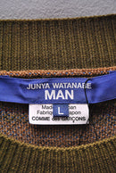 JUNYA WATANABE MAN ダメージジャガードニット