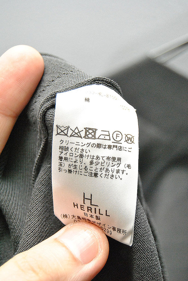 HERILL Suvincotton Highgaugecardigan