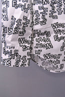 COMME des GARCONS SHIRT "Wear With Feeling" プリントシャツ