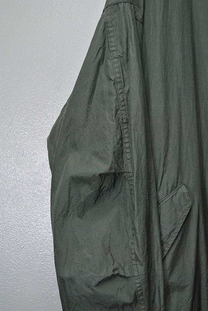 A.PRESSE Silk Taffeta M-65 Fishtail Parka