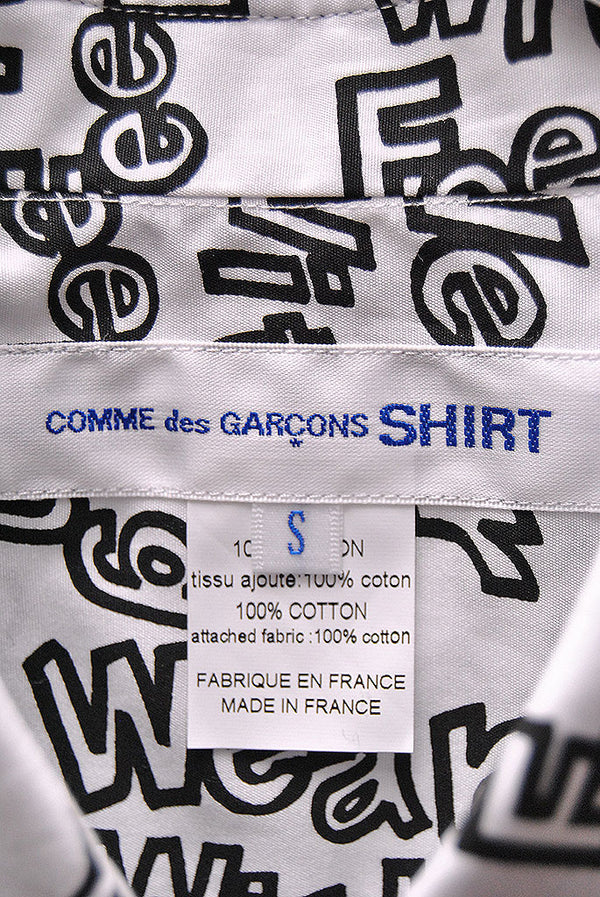 COMME des GARCONS SHIRT 