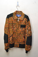 JUNYA WATANABE MAN リネンローンプリント×ウールトロブルゾン