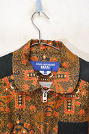 JUNYA WATANABE MAN リネンローンプリント×ウールトロブルゾン