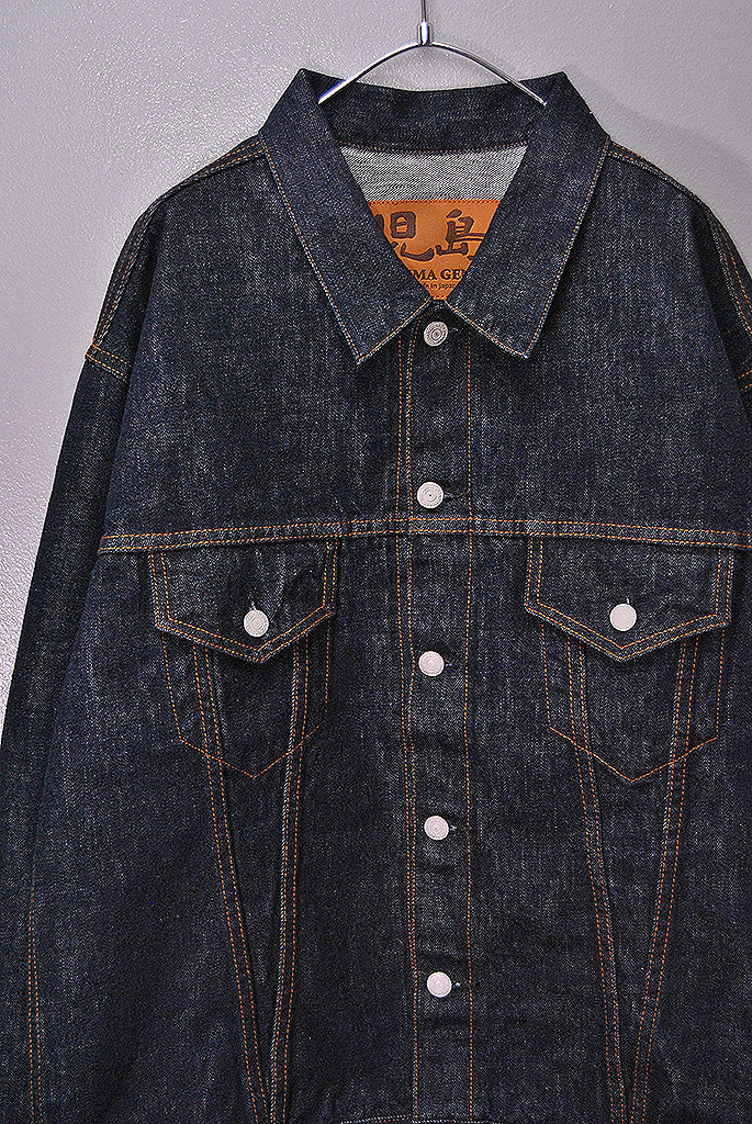 児島ジーンズ 15oz セルビッチ3rdデニムジャケット