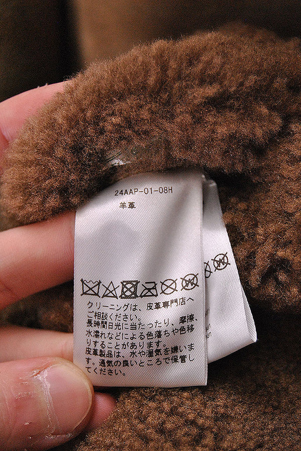 A.PRESSE Mouton Coat