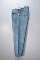 A.PRESSE Washed Denim Wide Pants