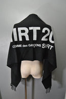 COMME des GARCONS SHIRT ロゴマフラー
